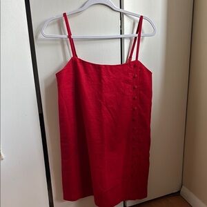 Abercrombie & Fitch Red Mini Dress